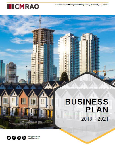 CMRAO Business Plan 2018—21