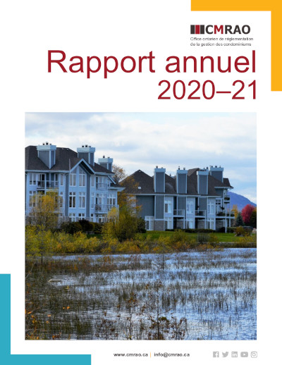 CMRAO Rapport Annuel 2020—21