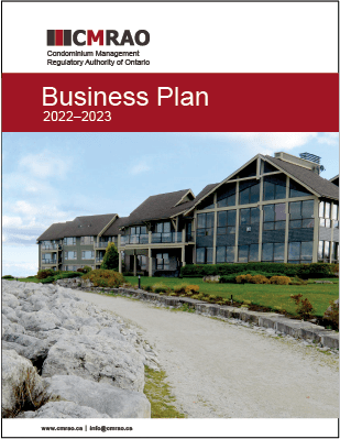CMRAO Business Plan 2022—23
