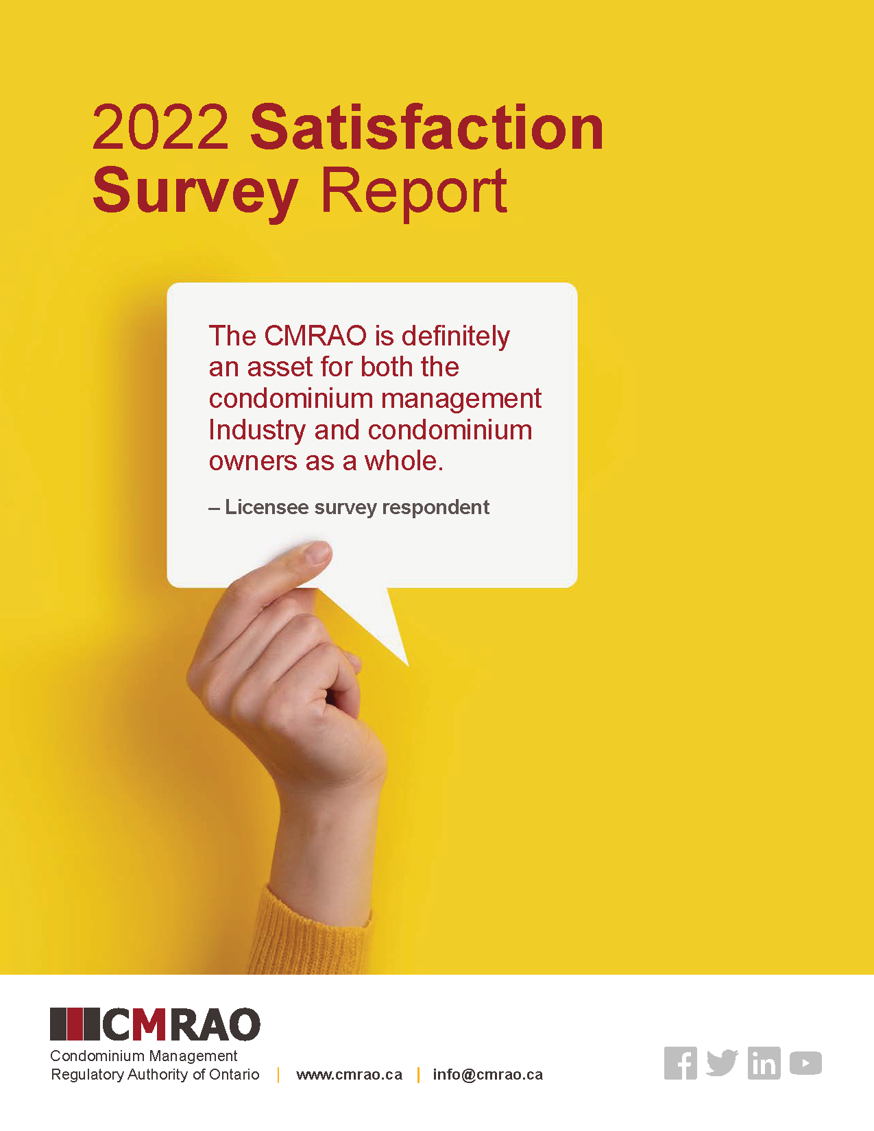 2022 Satisfaction Survey Report