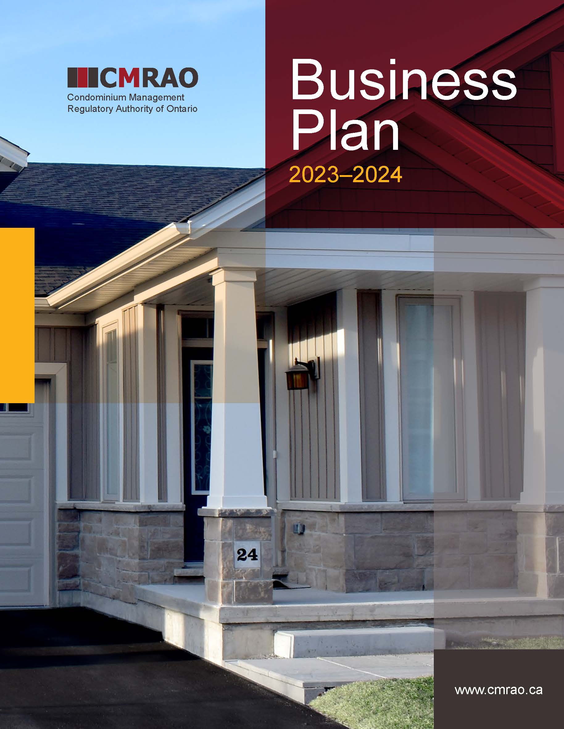 CMRAO Business Plan 2023—24