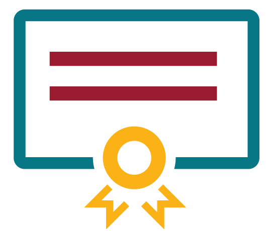 education certificate icon
